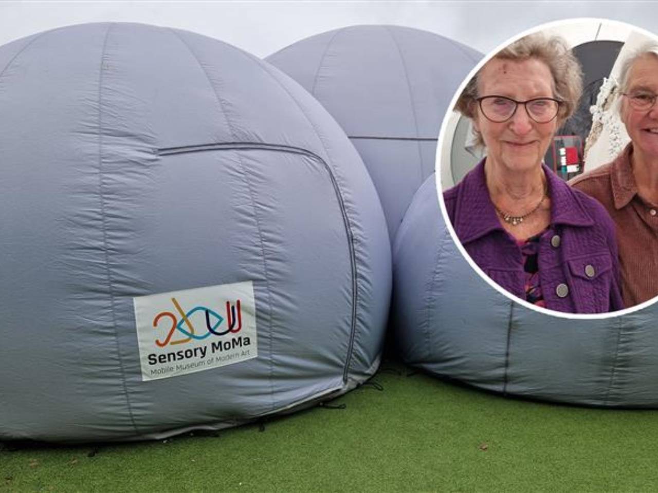 Bij Sensory MoMa mag je juist wel de kunst aanraken!