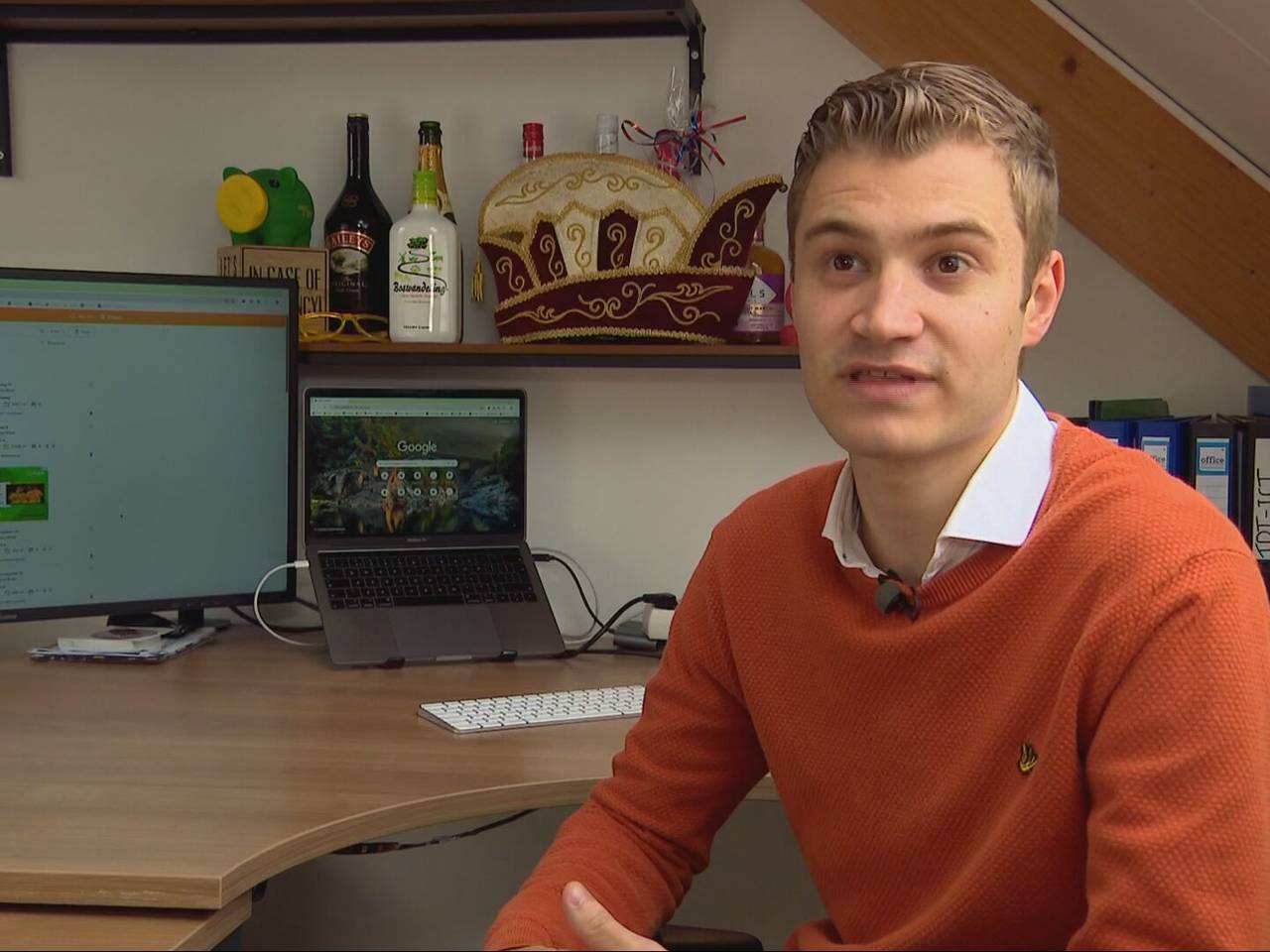 Thijs is al twee jaar op zoek naar een eigen huis (foto: Omroep Brabant).