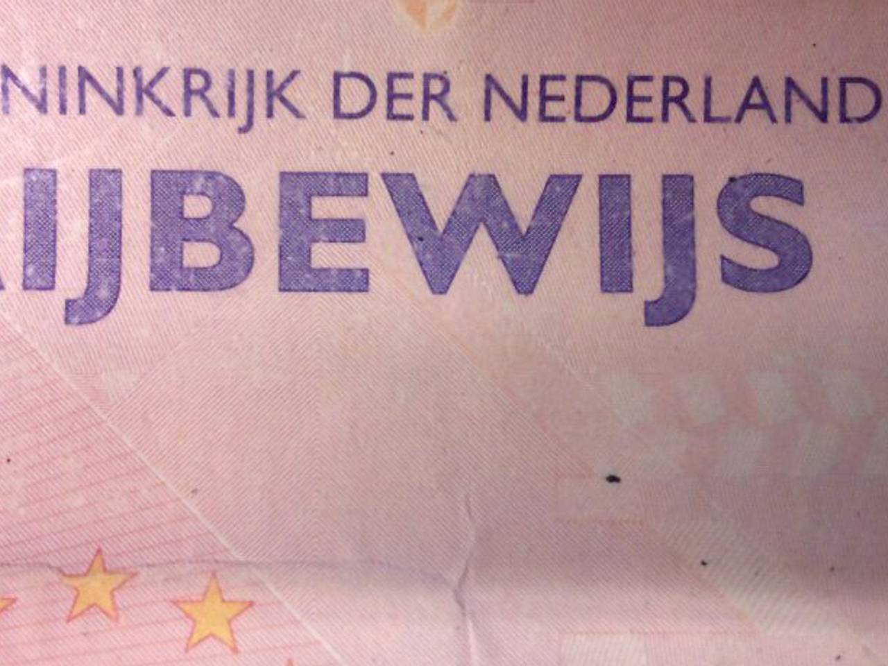 Rijbewijs ingevorderd 