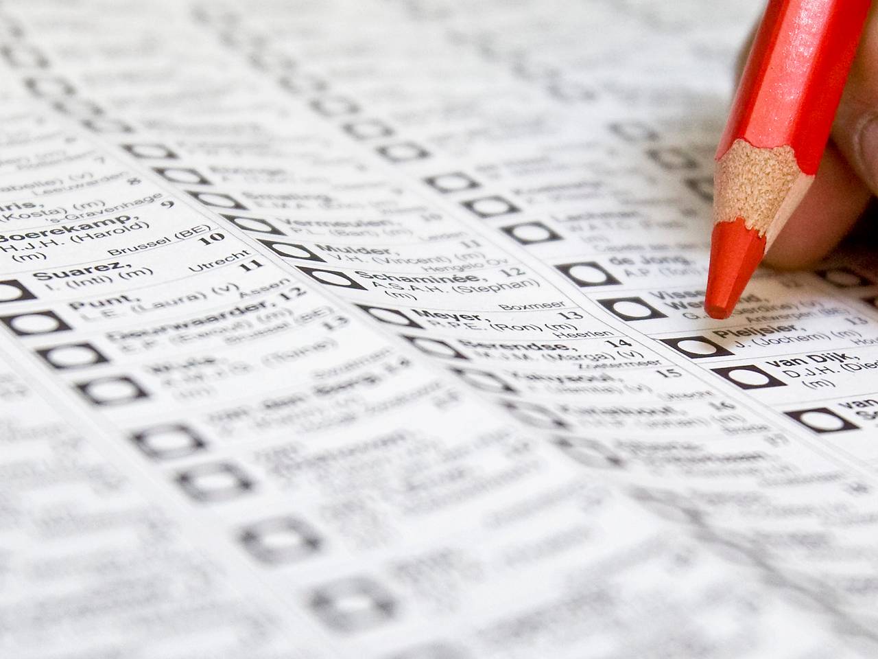 Raadslid Ad Penders misbruikte een adressenbestand om flyers te sturen naar kiezers. (Foto: ANP)