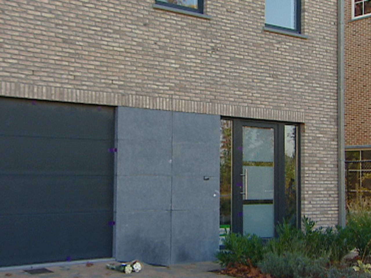 Het huis waar de moord werd gepleegd.