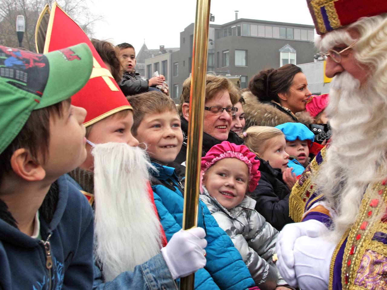 Vorig jaar verliep de intocht in Helmond wat rustiger.