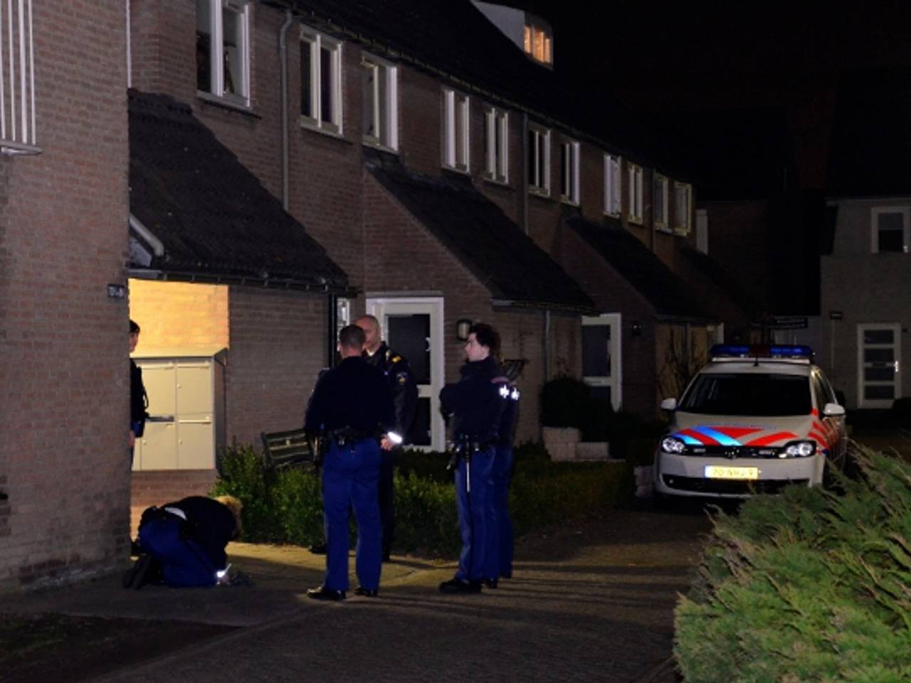 Politie houdt 30-jarige man aan in Oisterwijk (Foto: JV Media)