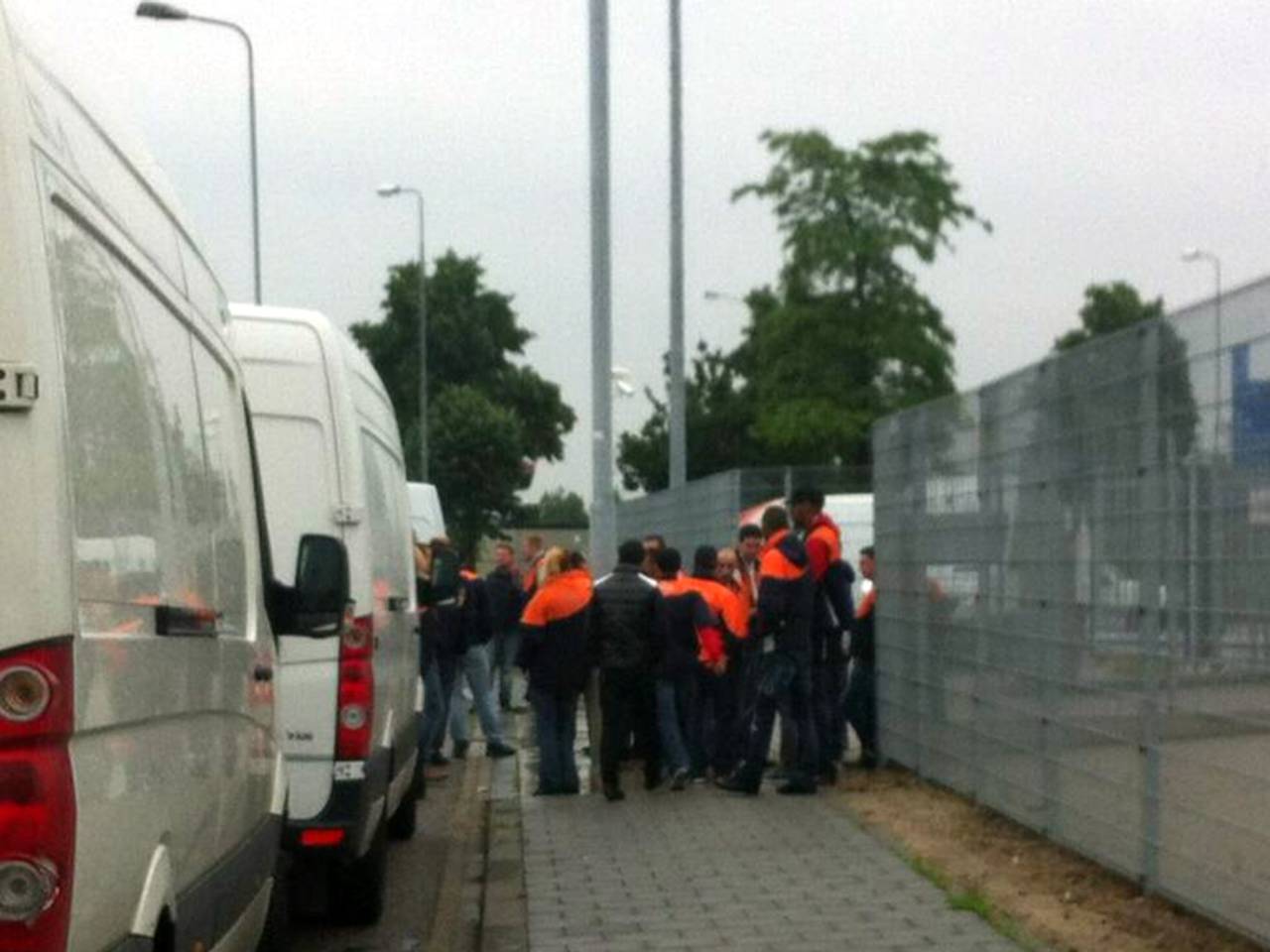 Staking bij PostNL Den Bosch