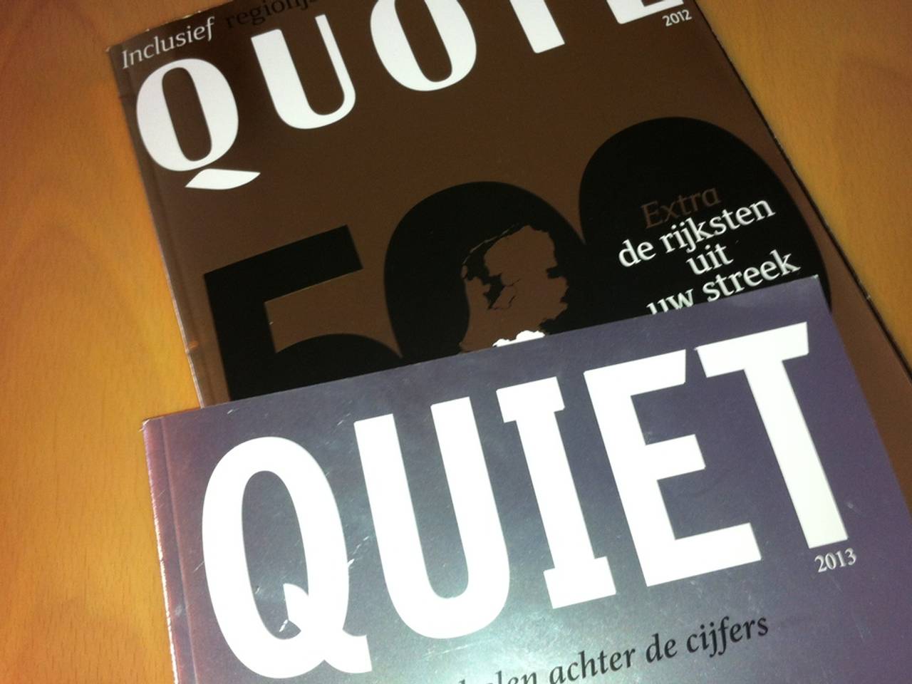 Quiet 500 vs Quote 500