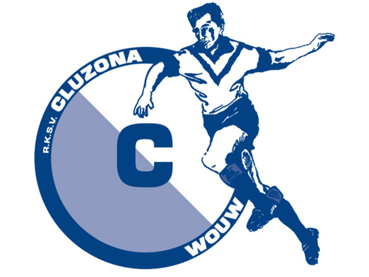 Spektakel bij voetbalclub Cluzona (Foto: Twitter)