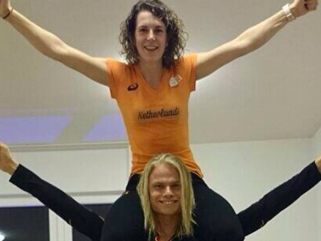 Roomies Ireen en Koen.