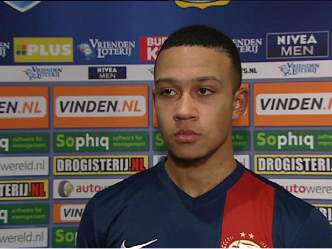 Memphis Depay over de benauwde zege van PSV op Go Ahead Eagles: 'Het leek nergens op'