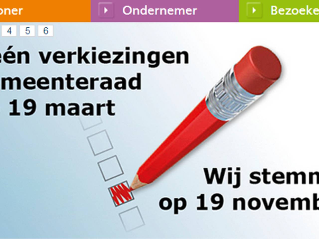 Volgende week geen verkiezingen in Den Bosch (bron: s-hertogenbosch.nl)