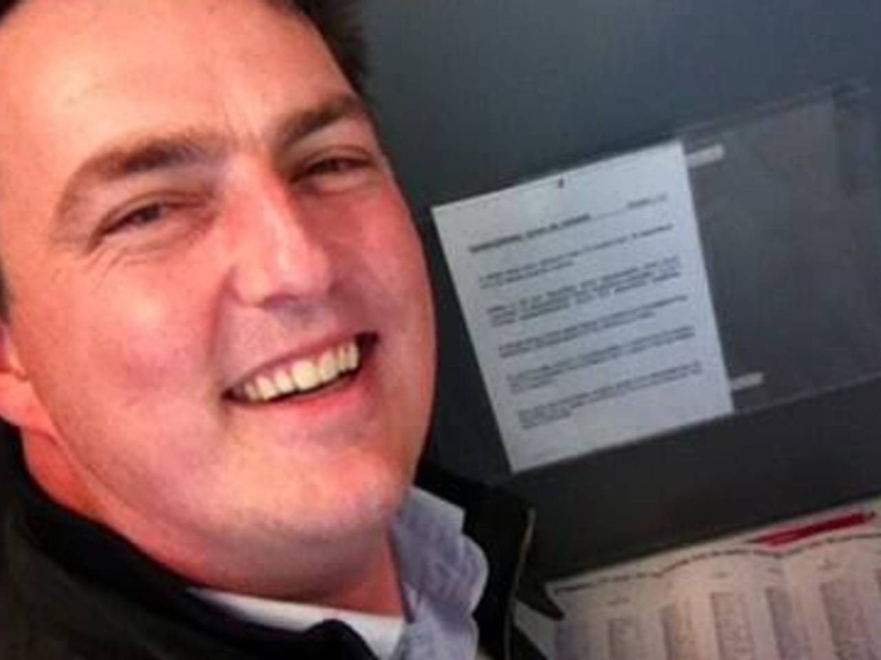 Een stemfie van D66-politicus Paul de Beer uit Breda