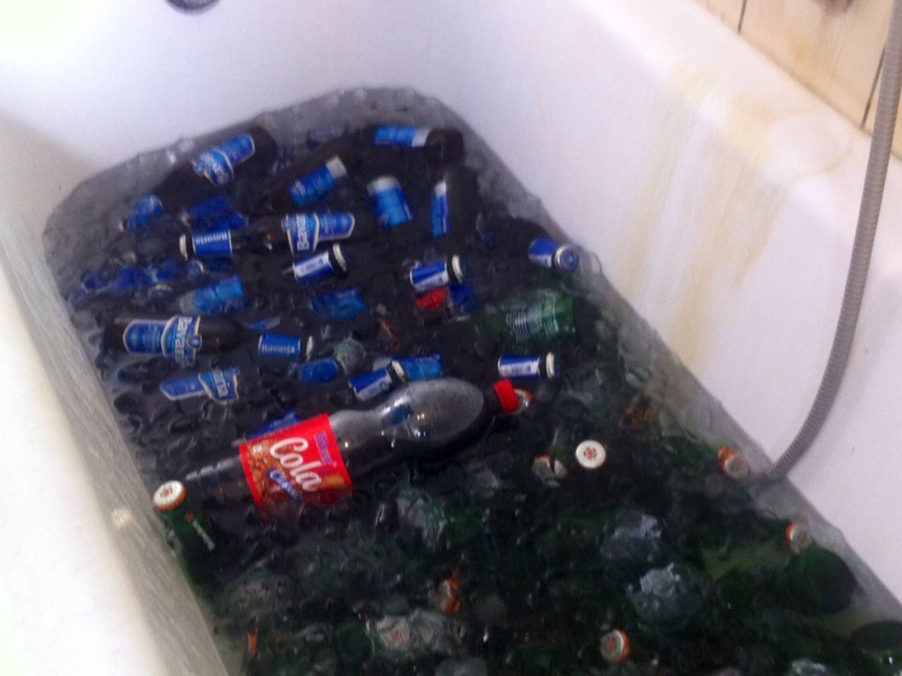 Toch een feestje in studentenhuis de Vries