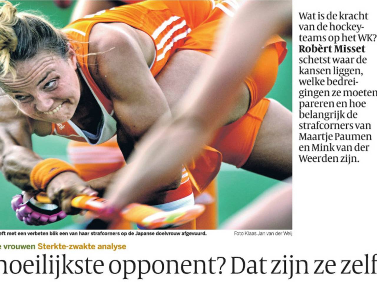 De foto van Maartje Paumen in De Volkskrant