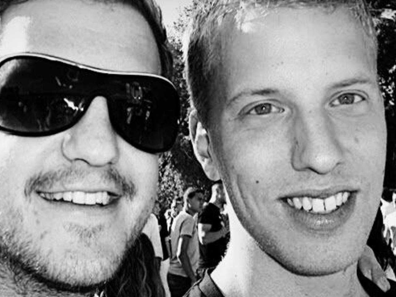 Erik Vleesenbeek (rechts) uit Bergen op Zoom