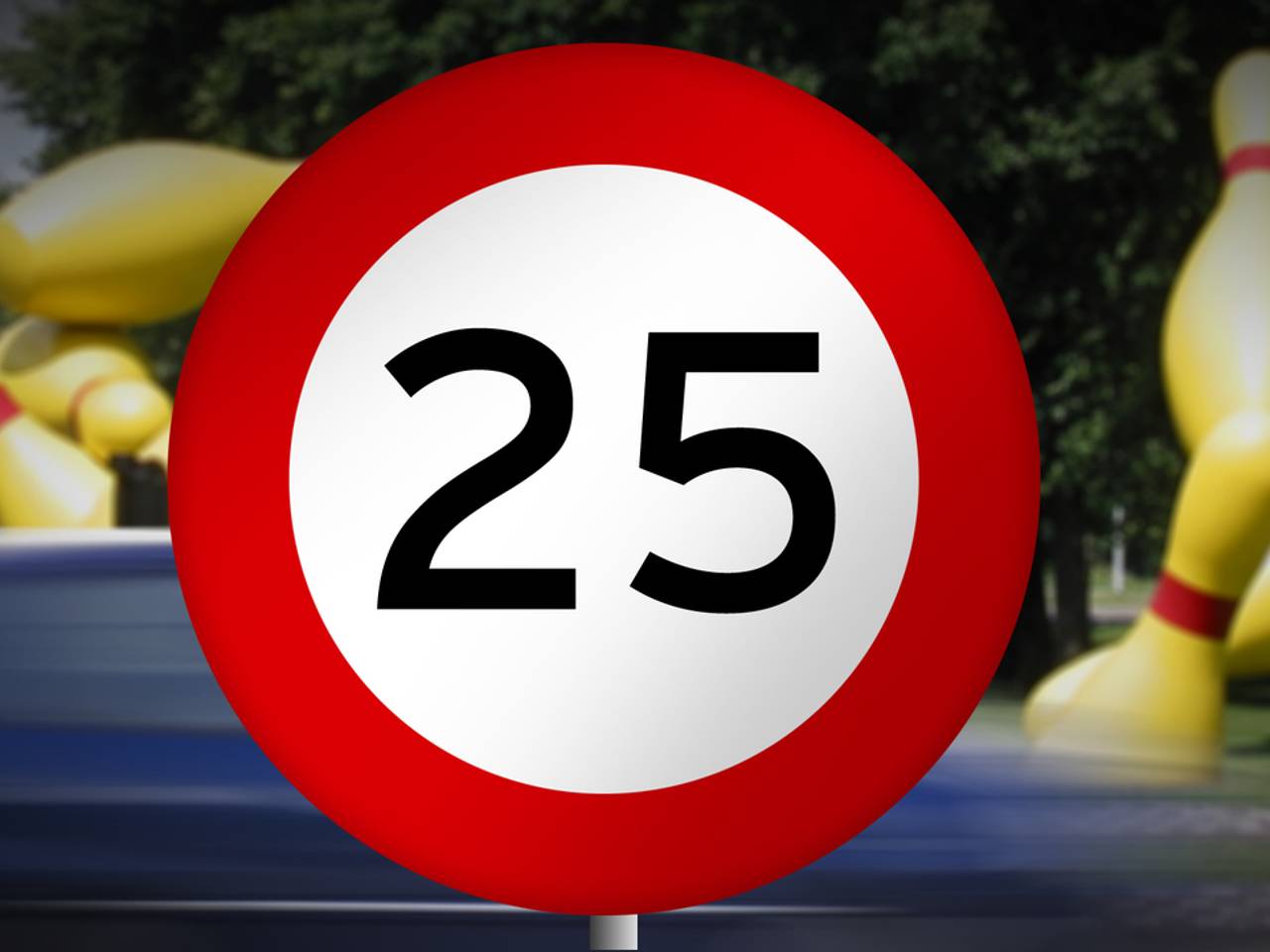 Meisje (16) rijdt 112 kilometer p/u met 25 km auto