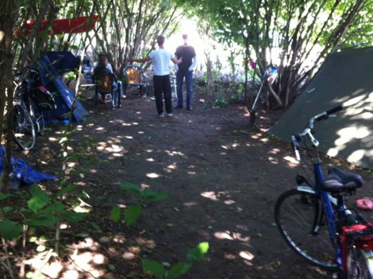 Daklozen mogen ook niet kamperen op terrein TU/E