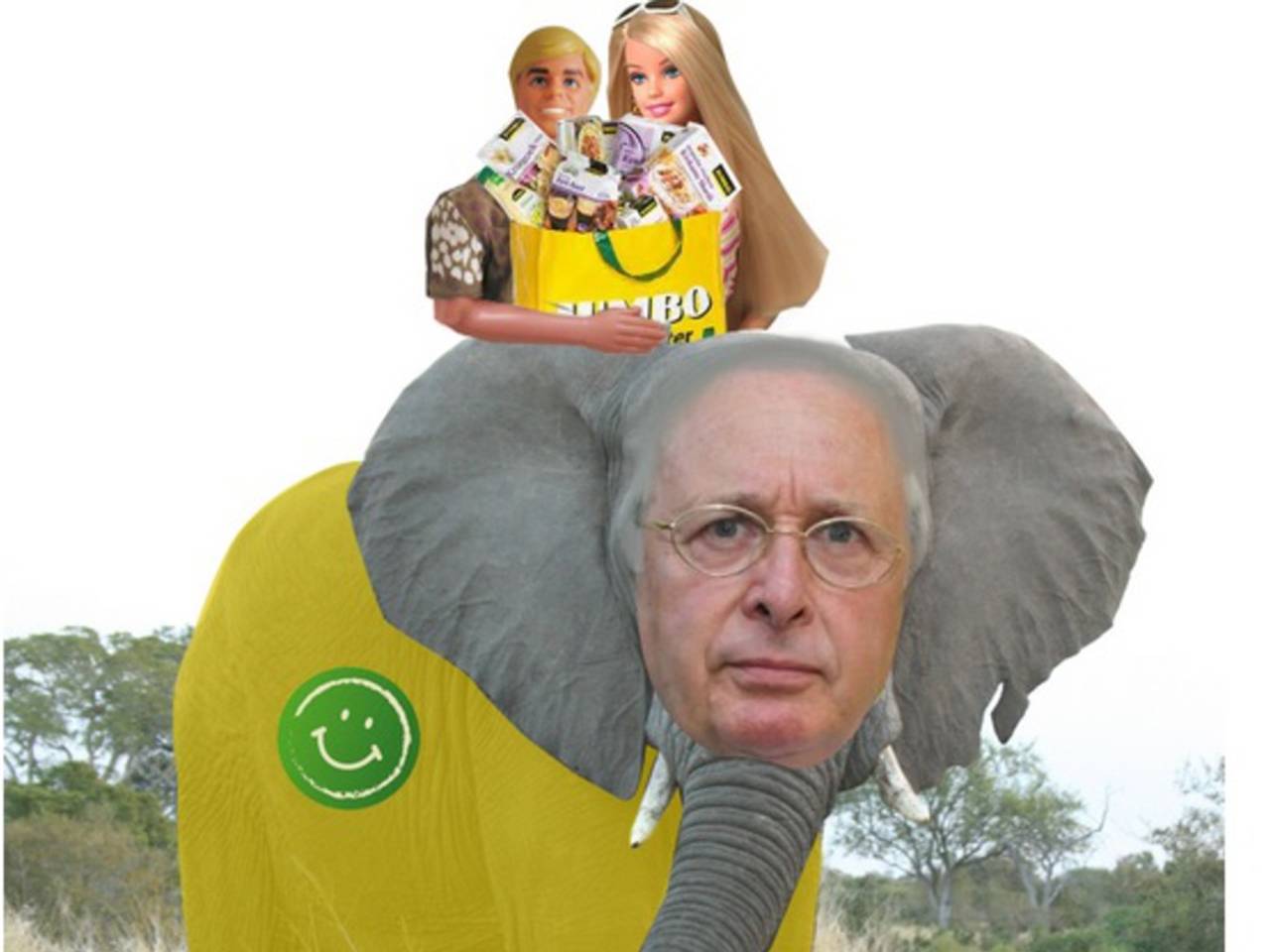 Ken en Barbie eindelijk herenigd (Foto: Super Mart Ken)