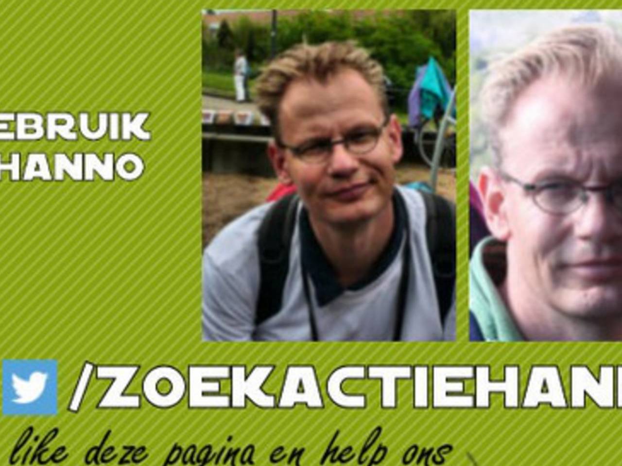 Foto: Facebookpagina zoekactie Hanno van Mil