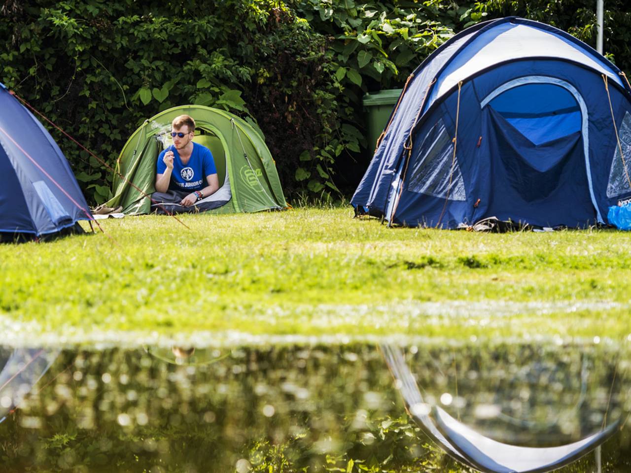 1500 studenten weggeregend van introkamp in Eindhoven