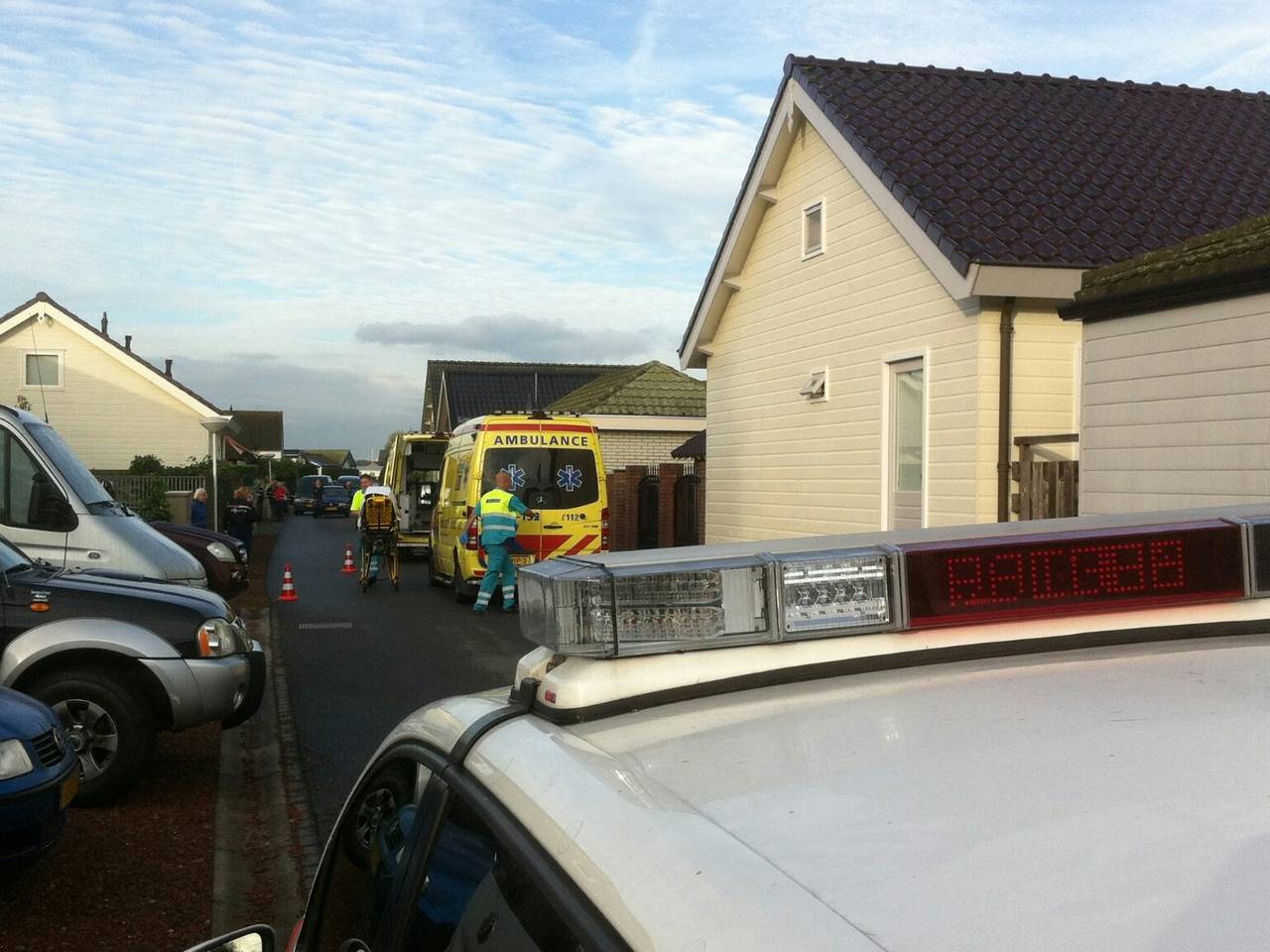 De bewoner raakte bij de overval gewond (Foto: FPMB / Iwan van Dun)