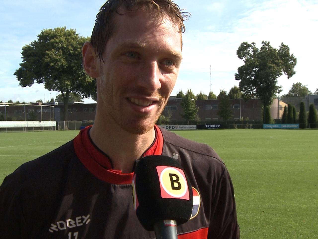 Robert Braber maakte het enige doelpunt (archieffoto)