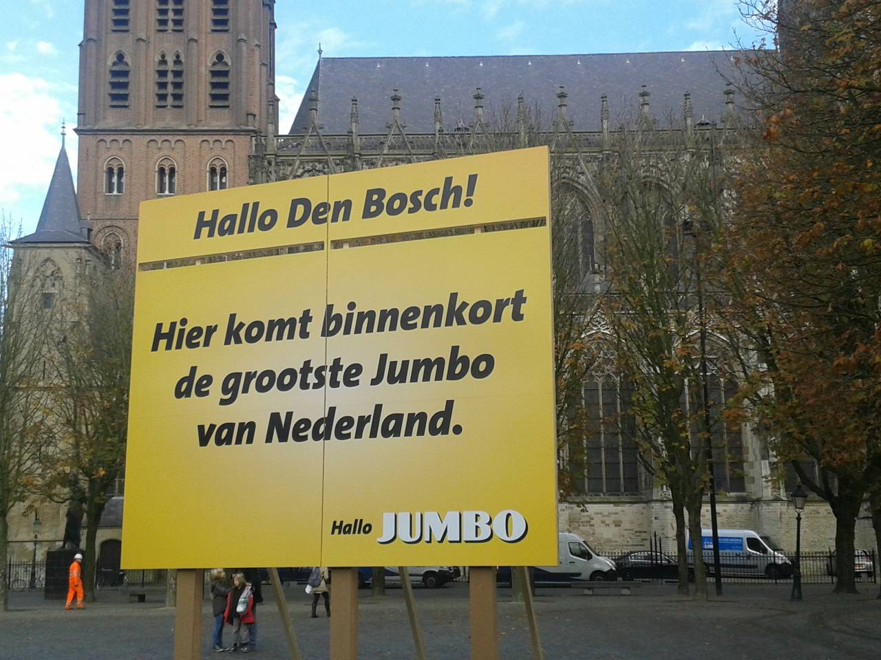 Jumbo bij de Sint Jan? (foto: Arianne de Jong)