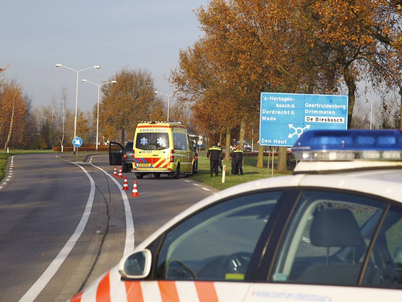 De aanrijding in Oosterhout