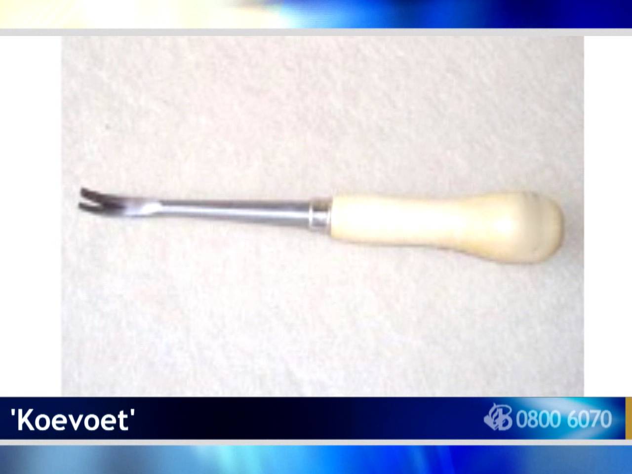 De bijzondere koevoet die bij de overval werd gebruikt 