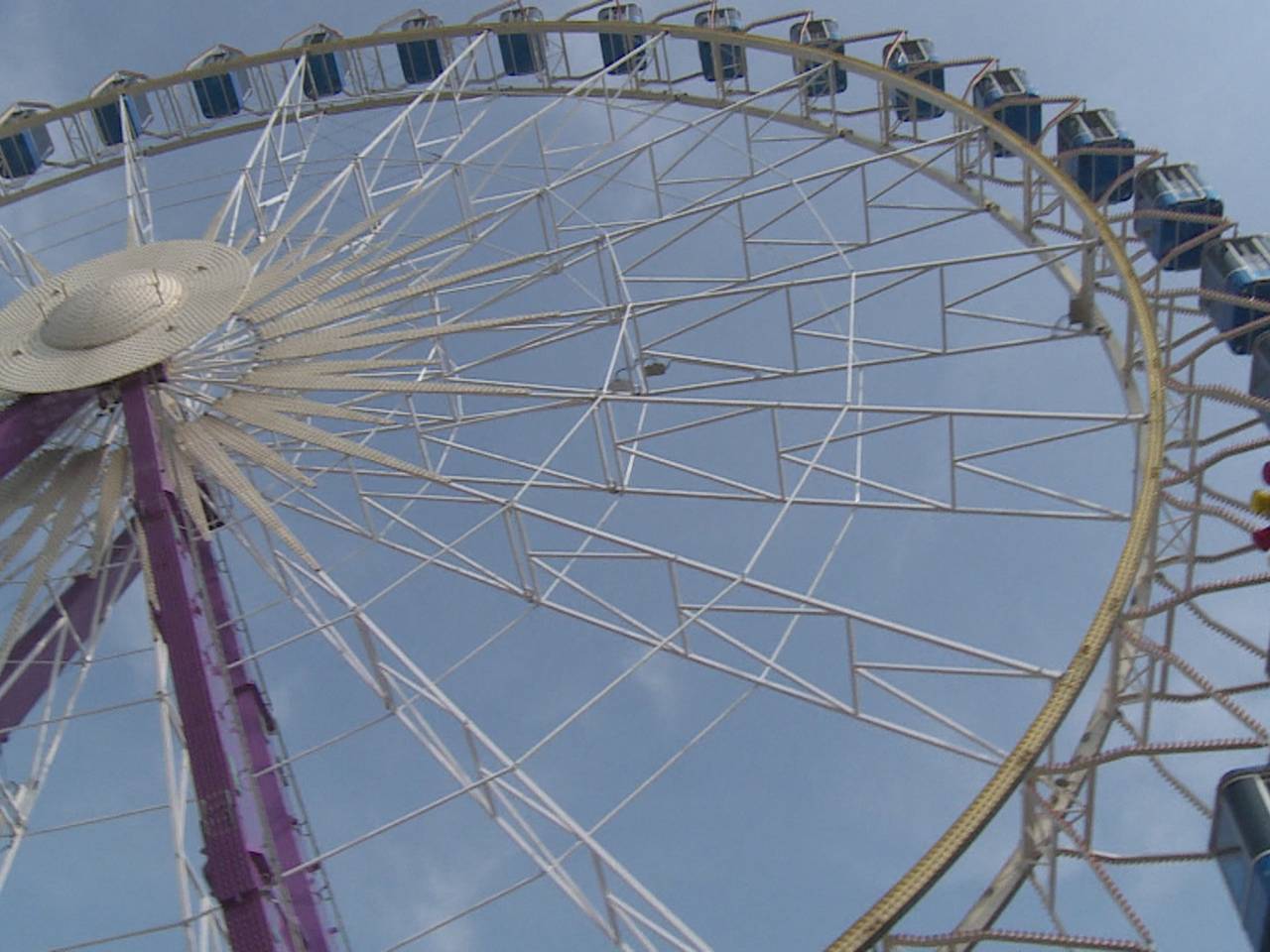 Reuzenrad op de kermis van 2014