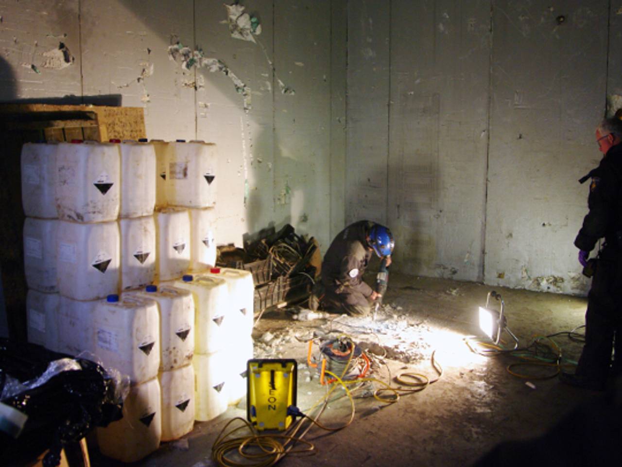 Ontmanteling drugslab gaat verder