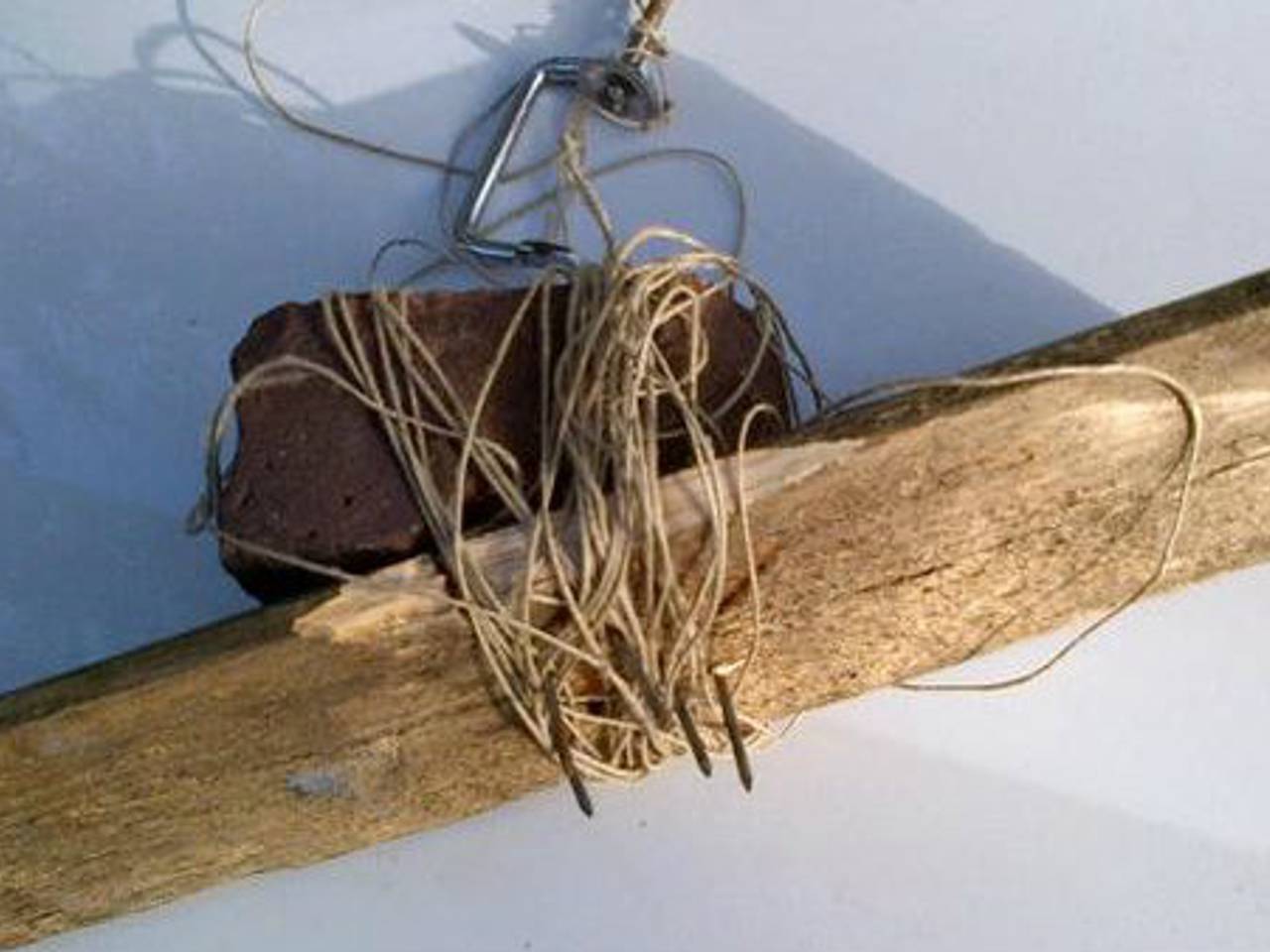 De boobytrap (Foto: @politieson)