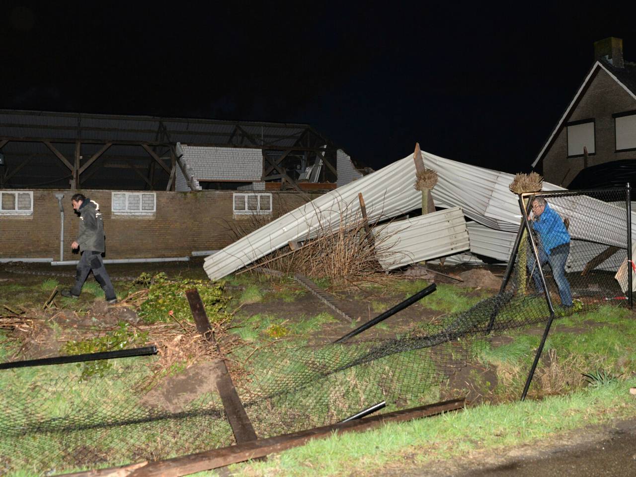 Dak van schuur in Dorst (foto: Joes van Wanrooij)