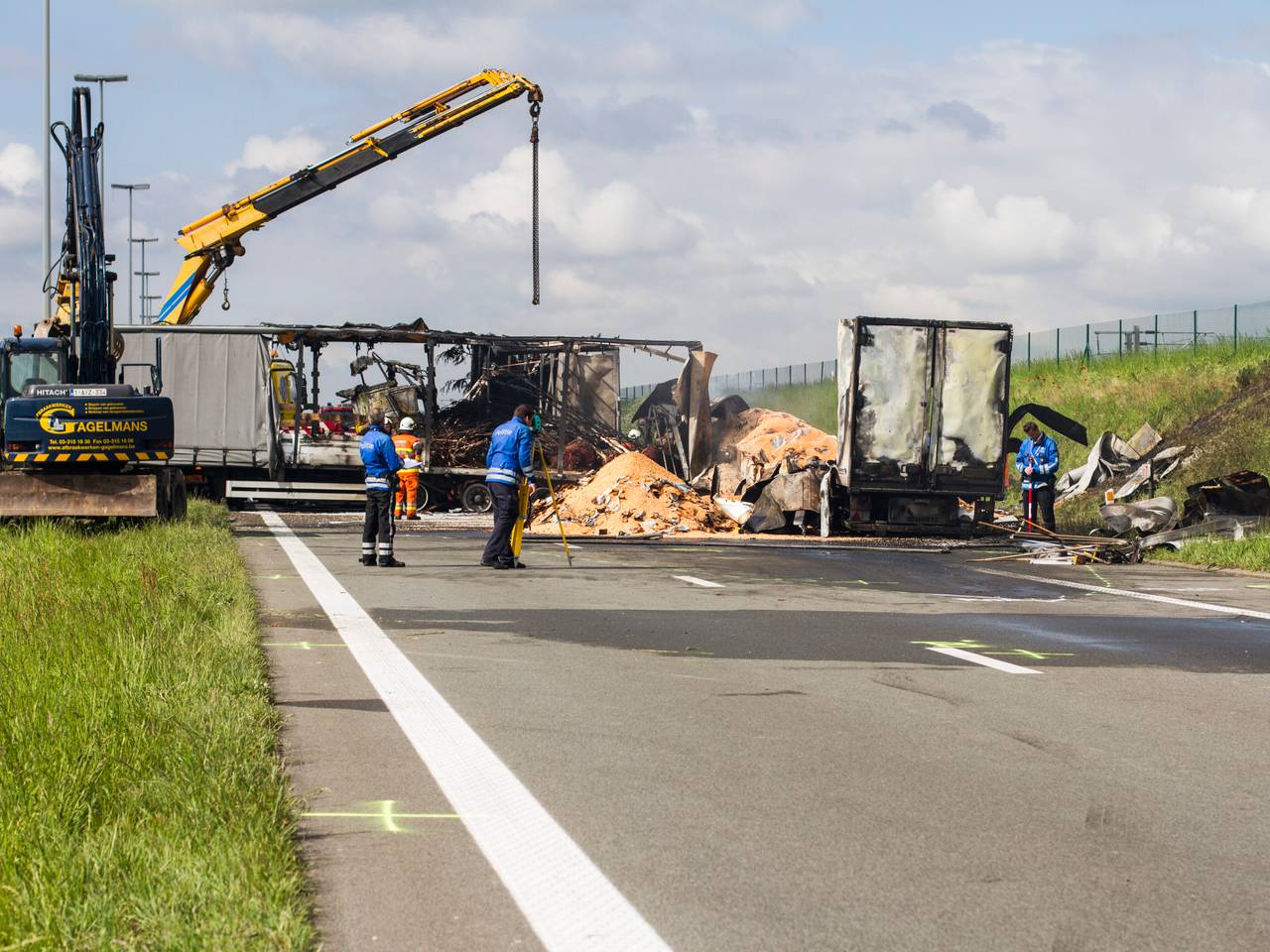 Verkeerschaos in West-Brabant door ongelukken op snelwegen