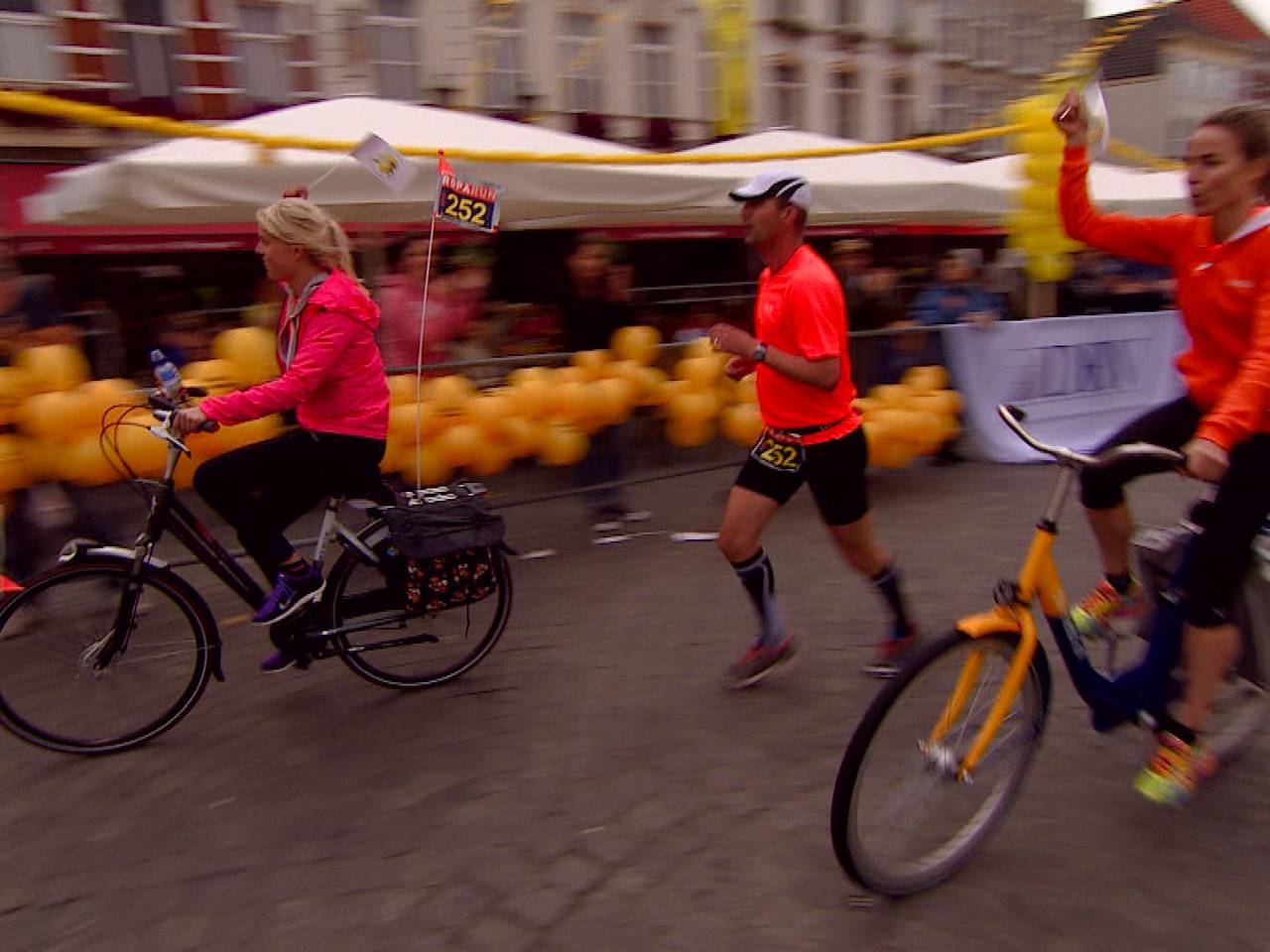 Roparunners worden enthousiast onthaald in West-Brabant