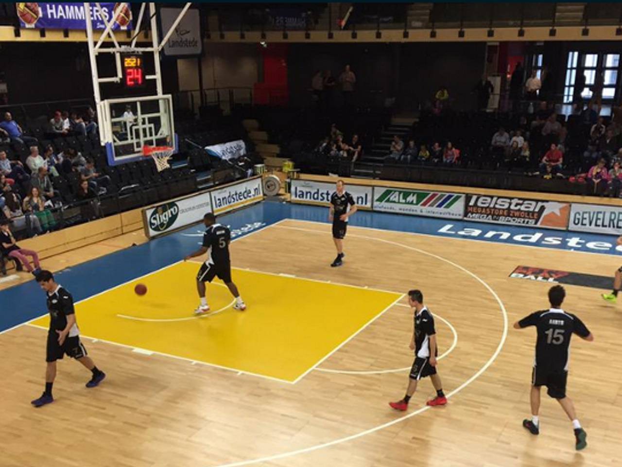 SPM Shoeters in Zwolle voor duel zes in play-offs (foto: Mattijs Smit)  