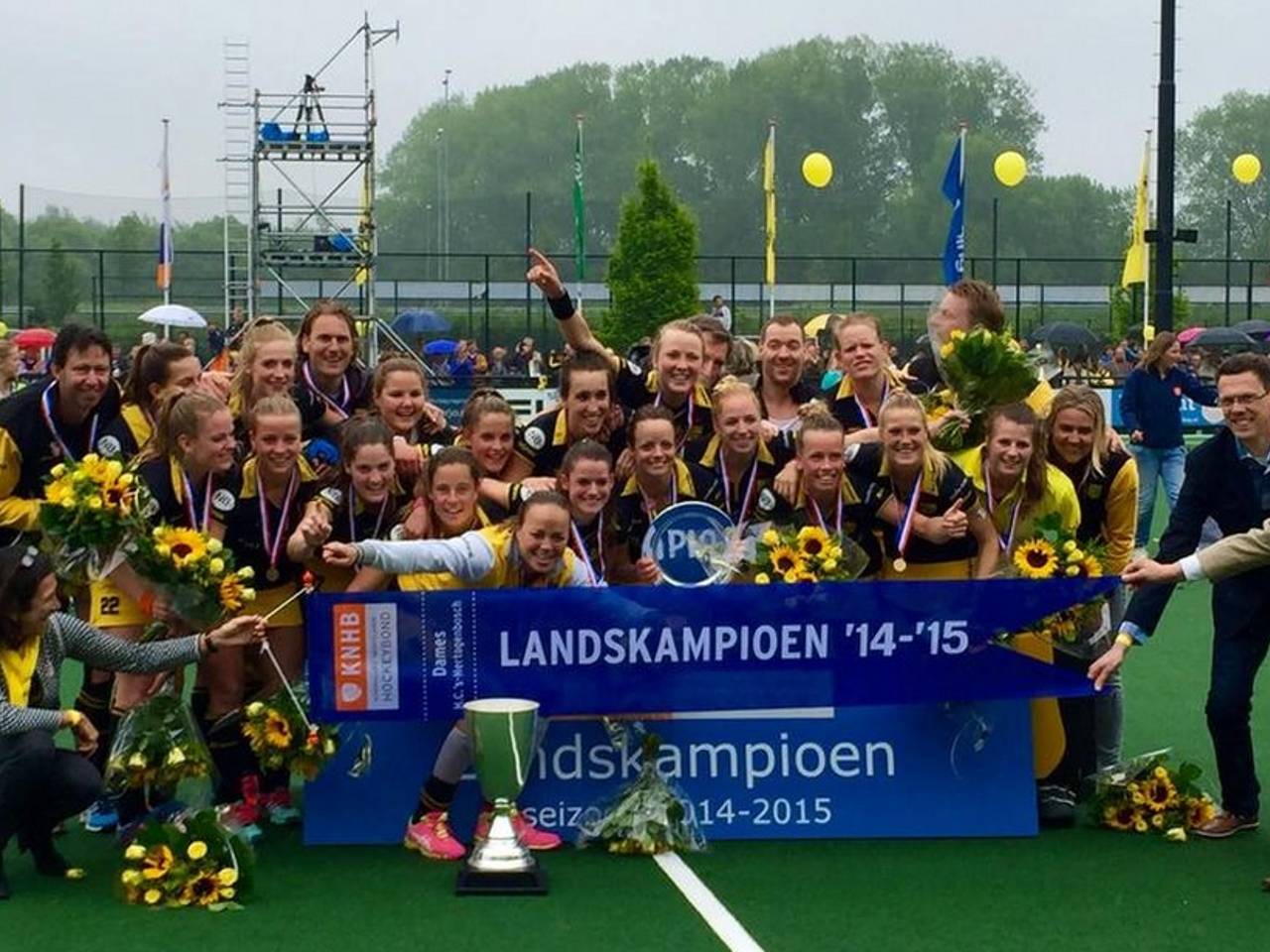 Hockeyers van Tilburg vechten voor lijfsbehoud in hoofdklasse 