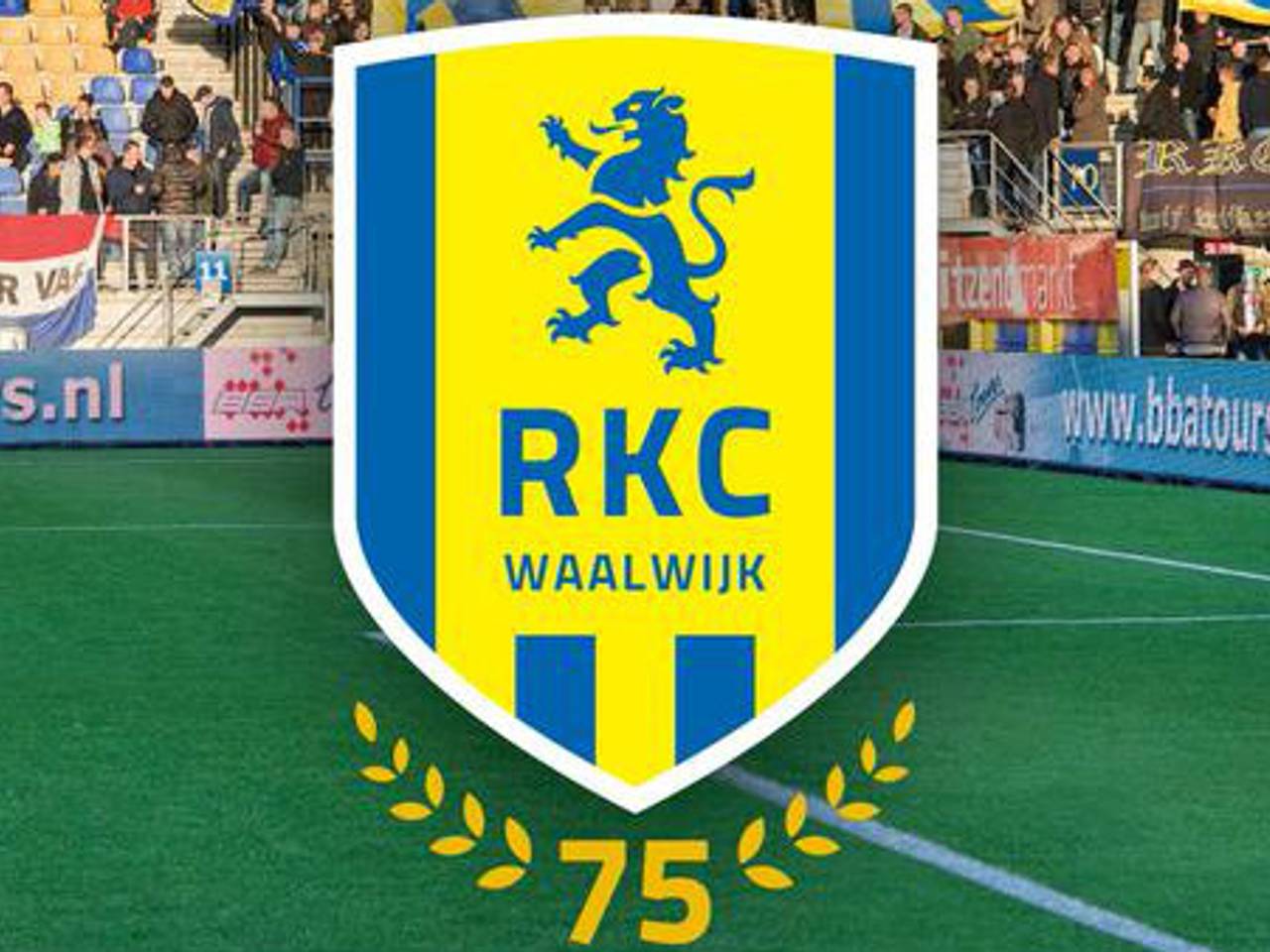 Het nieuwe logo van RKC Waalwijk