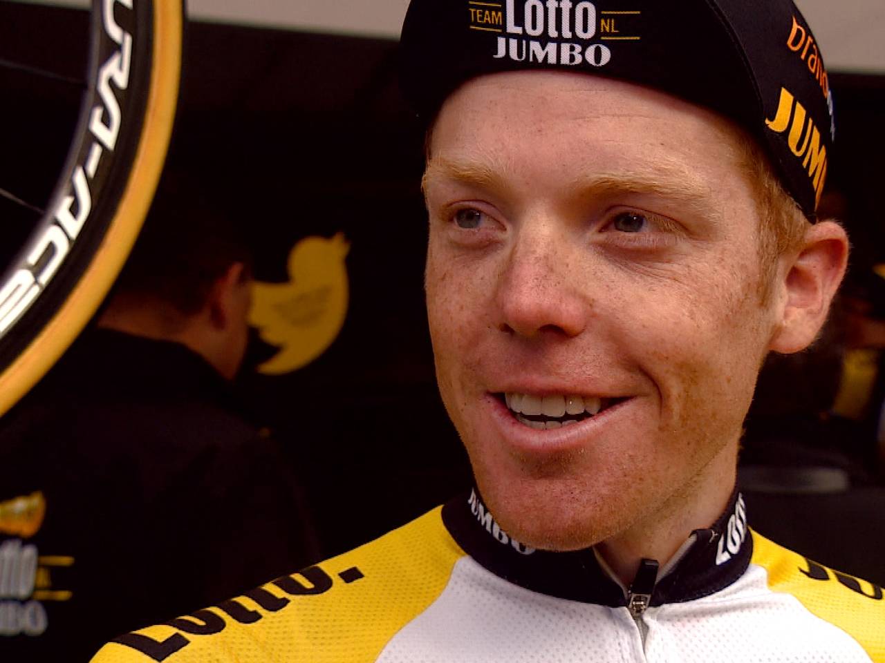 Steven Kruijswijk in Parijs