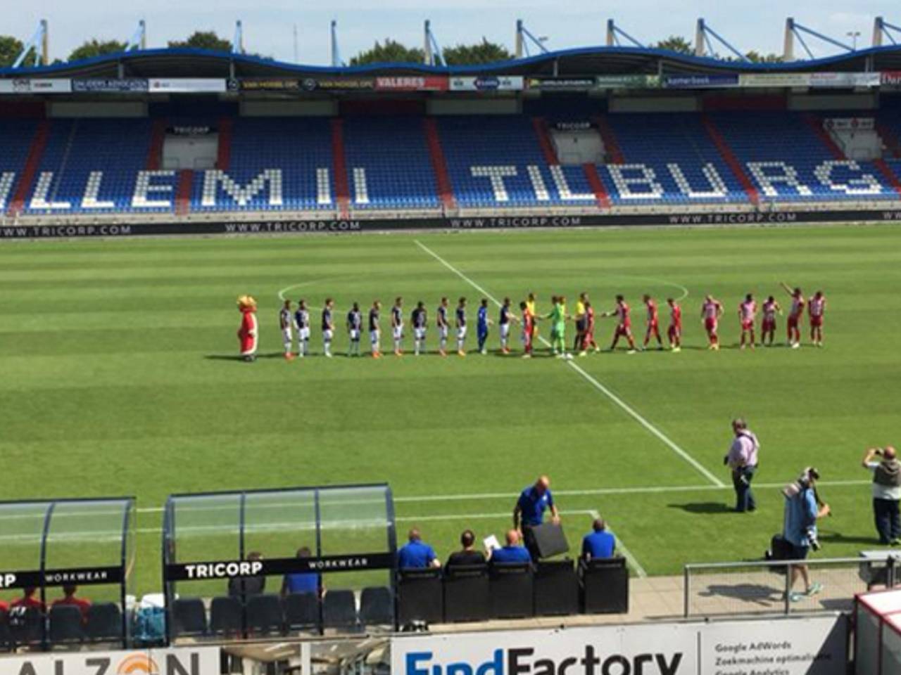 Open dag bij Willem II in Tilburg