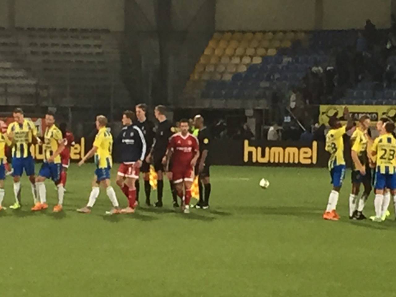 RKC'ers bedanken de fans (foto: Paul Post) 