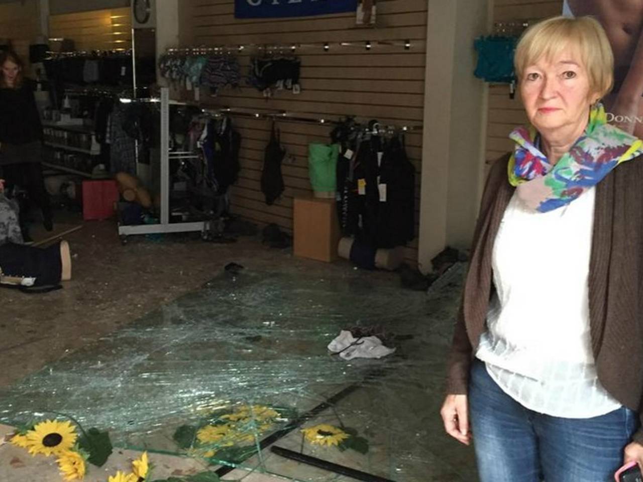 Ramkraak bij lingeriezaak Oda in Zundert 