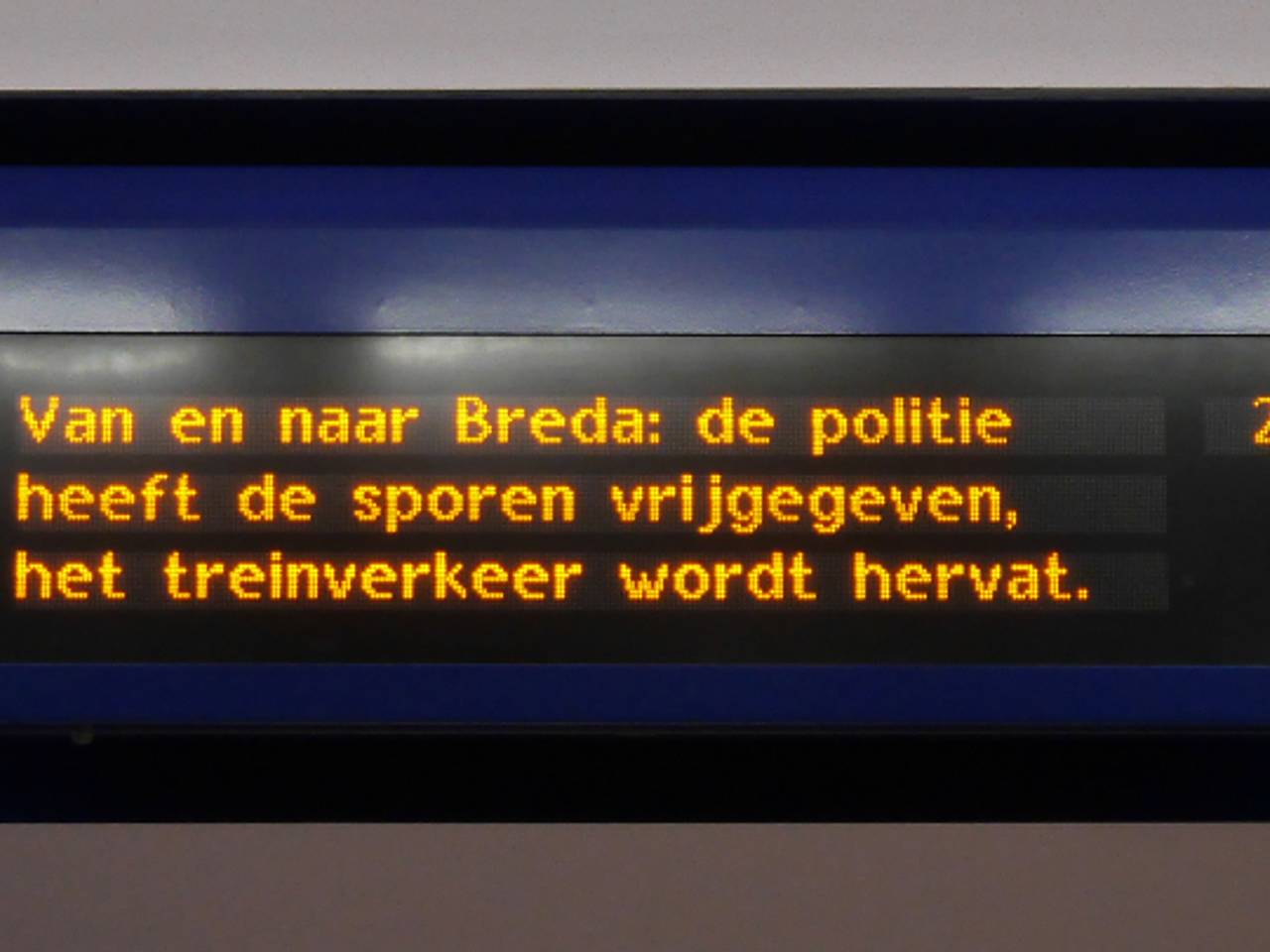 Tijdelijk minder treinen in Breda (foto: Perry Roovers / SQ Vision)