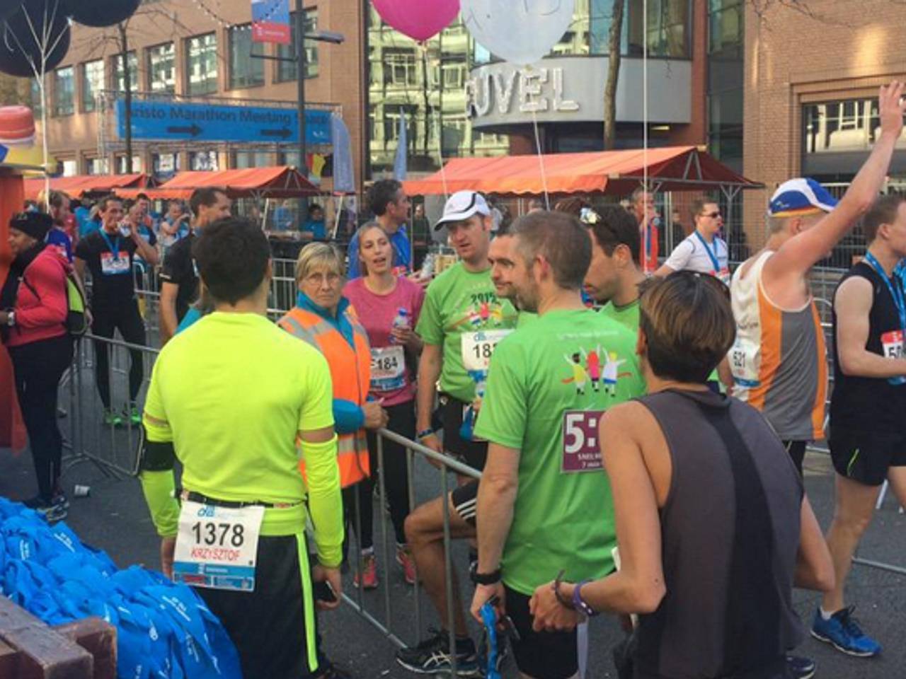 Boze lopers halen verhaal bij de finish (foto: Floyd Aanen)