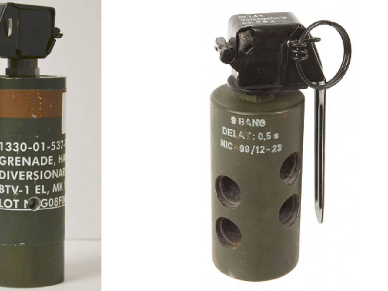 Andere flitsgranaten (foto: Politie Gemert-Bakel / Facebook)