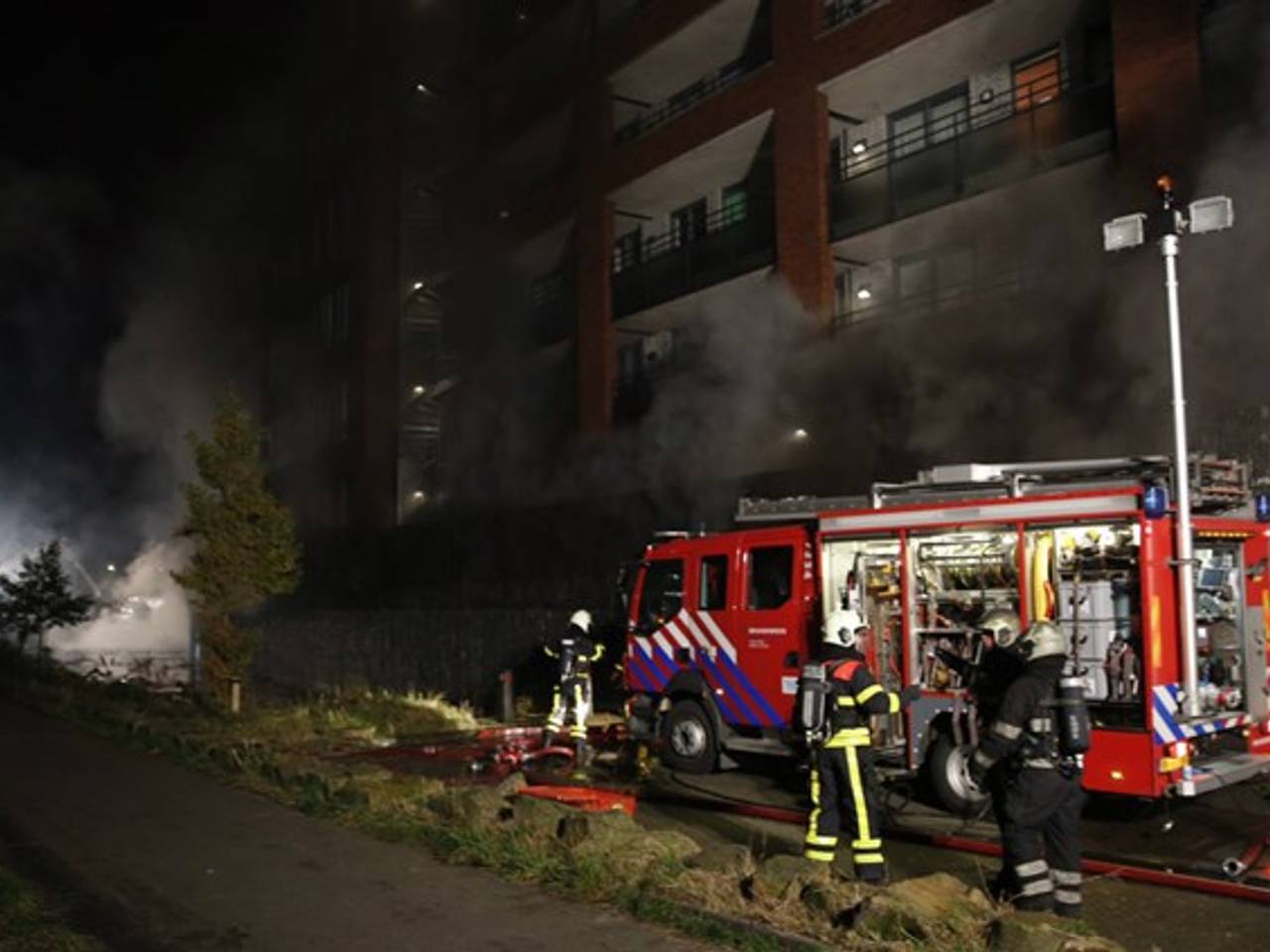 De bewoners moeten voorlopig elders onderdak zoeken