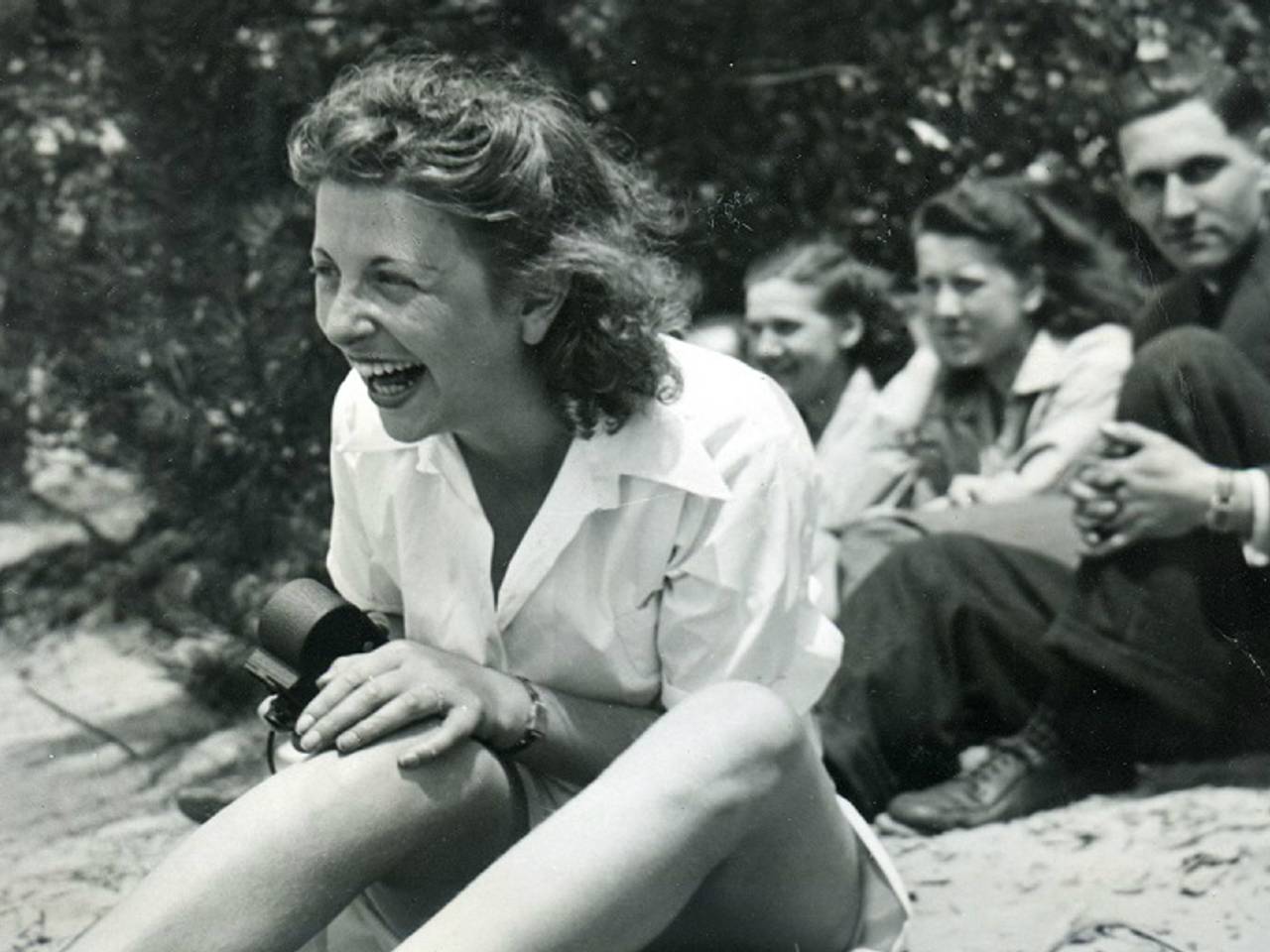 Roosje Glaser bij de Loonse en Drunese Duinen.