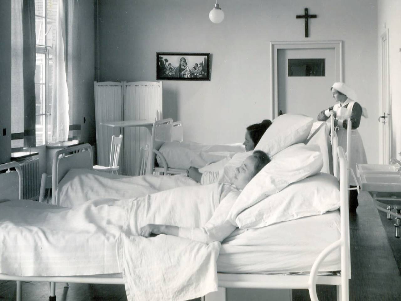 Anton van der Sangen lag in oorlogstijd een jaar in het ziekenhuis als kind