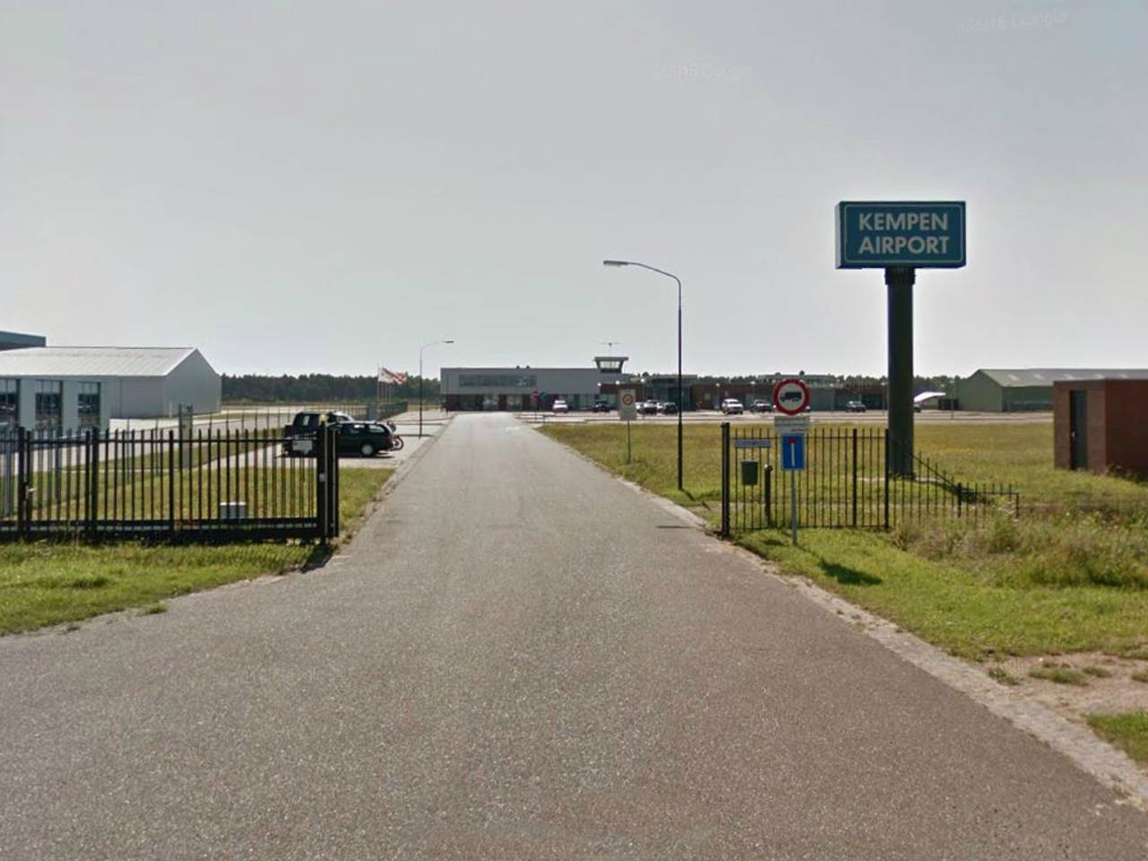 Kempen Airport. (Foto: screenshot Google Street View)