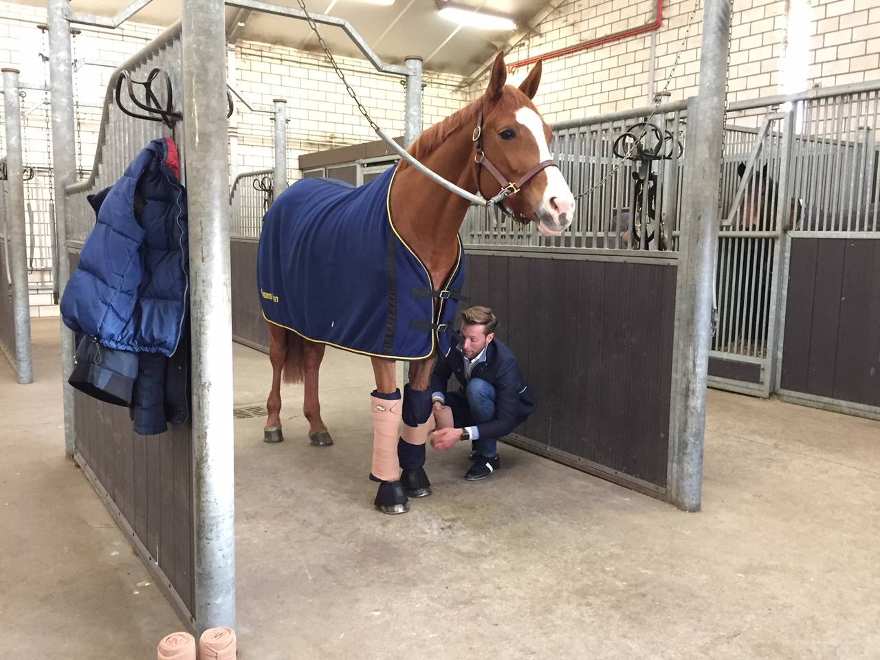 Ook paarden hebben extra zorg nodig rond het knallende oud-op-nieuw