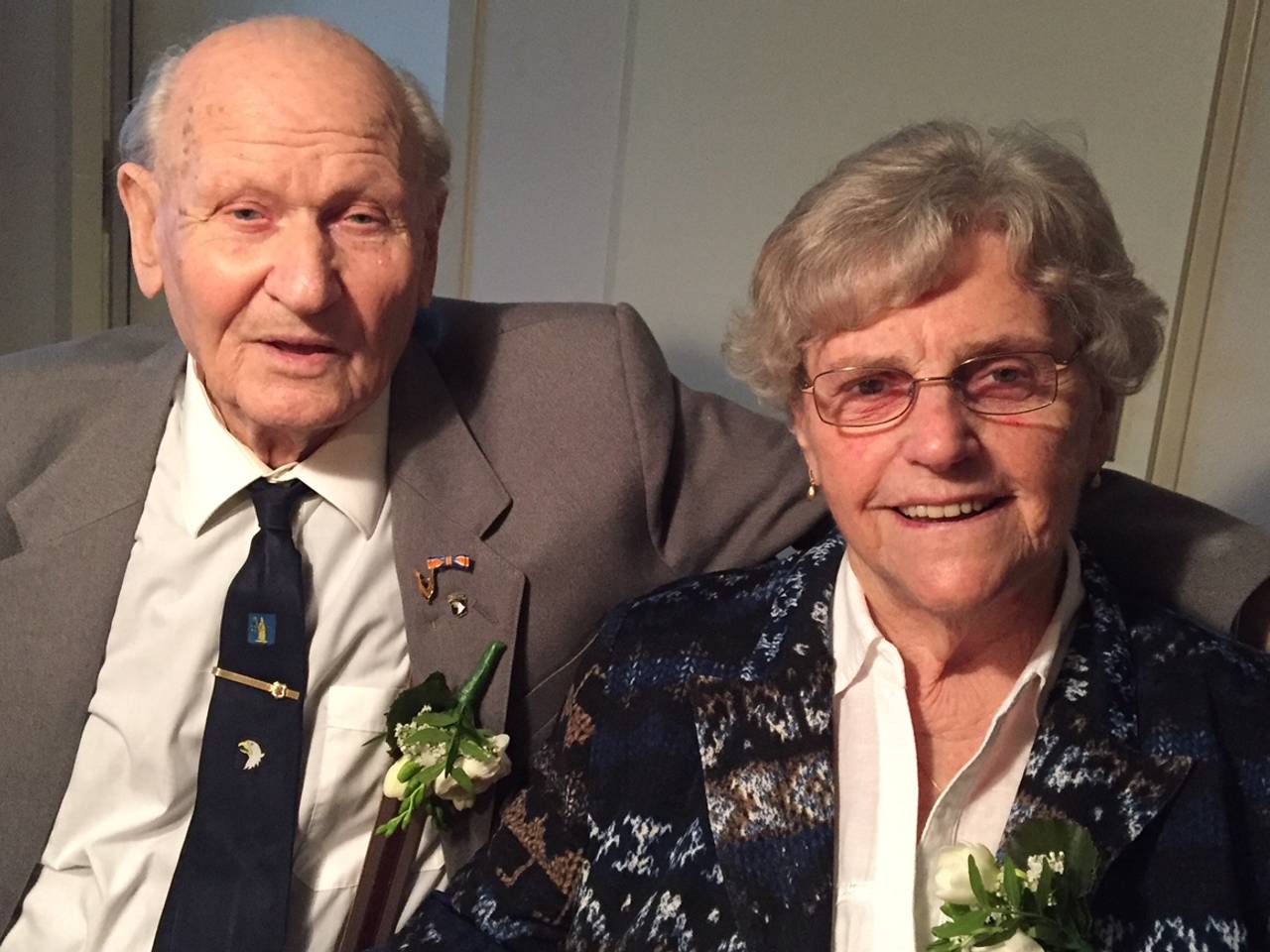 Jan en Annie van Boxtel 70 jaar getrouwd en nog steesd verliefd