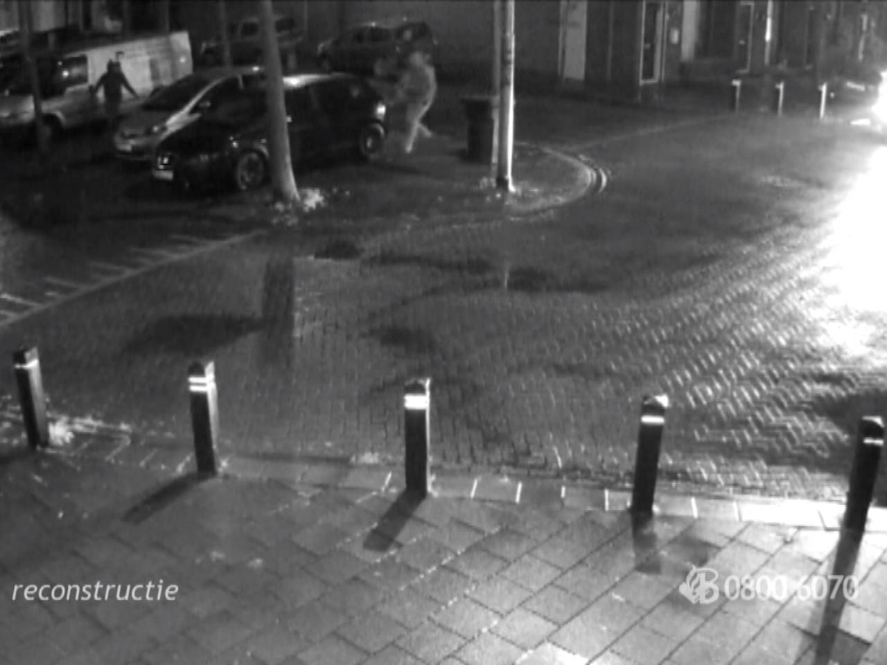 Beveiligingsbeelden van de Matterhornstraat in Tilburg (foto: Bureau Brabant)